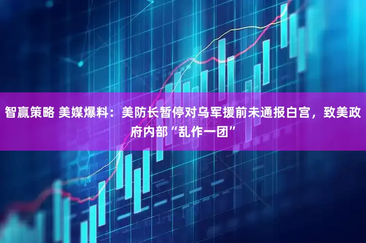 智赢策略 美媒爆料：美防长暂停对乌军援前未通报白宫，致美政府内部“乱作一团”