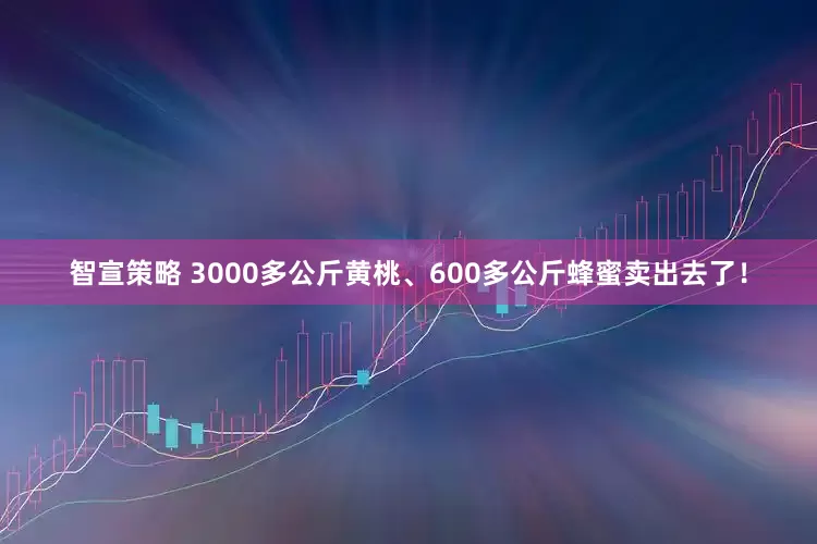 智宣策略 3000多公斤黄桃、600多公斤蜂蜜卖出去了！