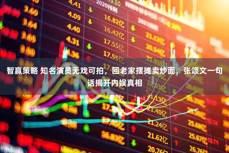 智赢策略 知名演员无戏可拍，回老家摆摊卖炒面，张颂文一句话揭开内娱真相