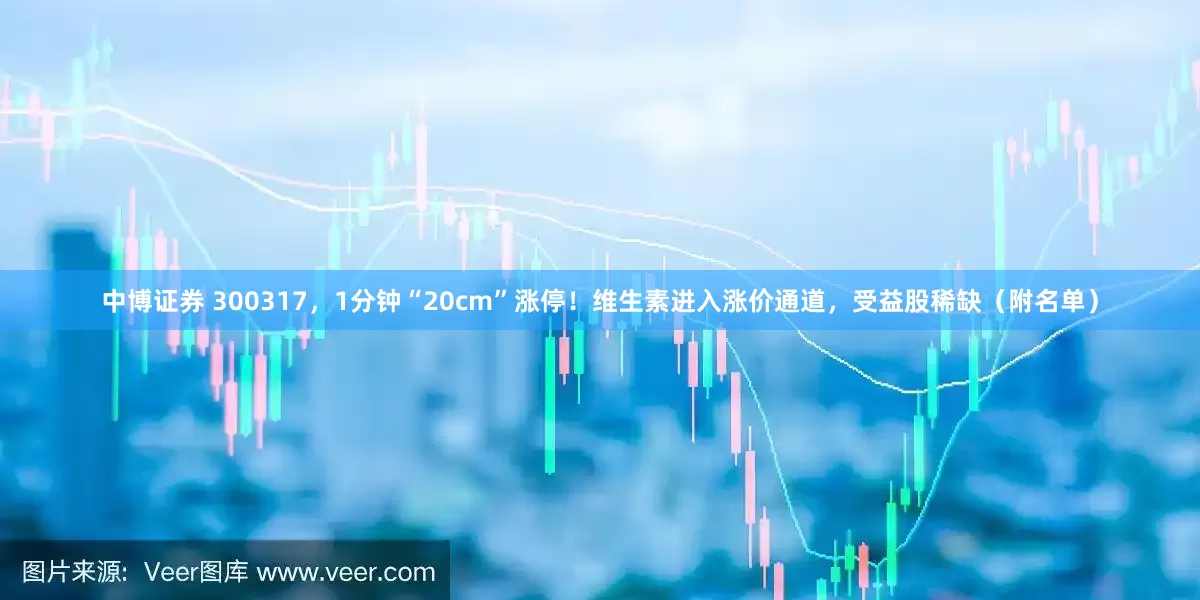 中博证券 300317,1分钟“20cm”涨停!维生素进入涨价通道,受益股稀缺(附名单)